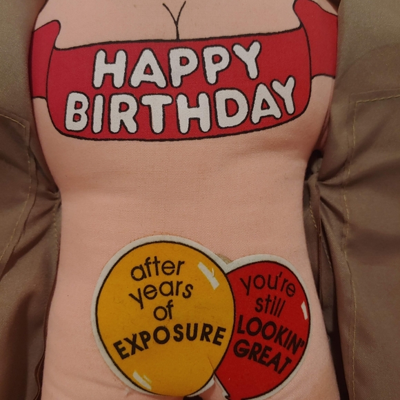 Vintage 1989 DesignSense OVER-THE-HILL BIRTHDAY FLASHER - Picture 6 of 10